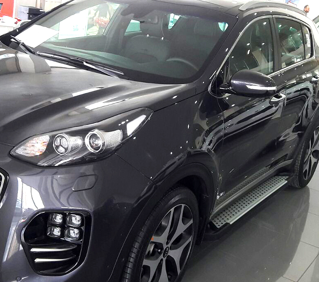 Trittbretter Kia Sportage Ab Bj 2015 Alu V Edition Mit