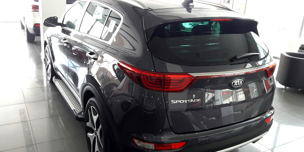 Trittbretter Kia Sportage Ab Bj 2015 Alu V Edition Mit
