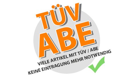 TÜV ABE Zertifiziert