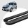 Trittbretter passend für Fiat Doblo ab 11/2009 (Model: ALMO, Farbe: Schwarz) mit ABE