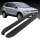 Trittbretter passend für Ford Kuga ab 2012-2019 (Model: ALMO, Farbe: Schwarz) mit ABE
