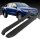 Trittbretter passend für Ford Ranger Model 2012 bis 2016 (Model: ALMO, Farbe: Schwarz) mit ABE