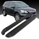 Trittbretter passend f&uuml;r Honda CR-V ab 06/2006-12/2012 (Model: ALMO, Farbe: Schwarz) mit ABE