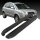 Trittbretter passend für Hyundai Tucson 08/2004-11/2010 (Model: ALMO, Farbe: Schwarz) mit ABE