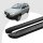 Trittbretter passend für Kia Sportage ab 09/2004-12/2010 (Model: ALMO, Farbe: Schwarz) mit ABE