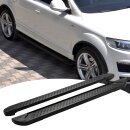 Trittbretter passend f&uuml;r Mazda CX-7 ab 06/2006-12/2014 (Model: ALMO, Farbe: Schwarz) mit ABE