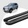 Trittbretter passend für Subaru Forester ab 11/2012-12/2017 (Model: ALMO, Farbe: Schwarz) ABE