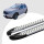 Trittbretter passend für Dacia Stepway ab 10/2012 (Model: ALMO, Farbe: Silber) mit ABE