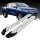 Trittbretter passend für Ford Ranger Model 2012 bis 2016 (Model: ALMO, Farbe: Silber) mit ABE