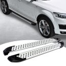 Trittbretter passend f&uuml;r Land Rover Discovery Sport ab 11/2014 (Model: ALMO, Farbe: Silber) ABE