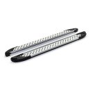 Trittbretter passend f&uuml;r Range Rover Evoque 06/2011-12/2018 (Model: ALMO, Farbe: Silber) ABE