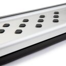 Trittbretter passend f&uuml;r Range Rover Evoque 06/2011-12/2018 (Model: ALMO, Farbe: Silber) ABE