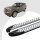 Trittbretter passend für Land Range Rover Vogue 03/2002-12/2012 (Model: ALMO, Farbe: Silber)