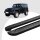 Trittbretter passend für Jeep Wrangler ab 2007-2017 (Model: ALMO, Farbe: Schwarz) ABE