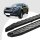 Trittbretter passend für Isuzu D-MAX ab 06/2012-2019 (Model: SUPA, Farbe: Schwarz) mit ABE