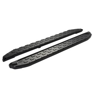 Trittbretter passend für Subaru Outback ab 10/2014 (Model: SUPA, Farbe: Schwarz)