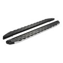Trittbretter passend f&uuml;r Subaru Outback ab 10/2014 (Model: SUPA, Farbe: Silber)