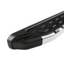 Trittbretter passend f&uuml;r Subaru Outback ab 10/2014 (Model: SUPA, Farbe: Silber)