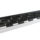 Trittbretter passend f&uuml;r Subaru Outback ab 10/2014 (Model: SUPA, Farbe: Silber)