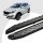 Trittbretter passend für Kia Sportage ab 2015 - 2021 (Model: SUPA, Farbe: Schwarz) mit ABE