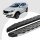 Trittbretter passend für Kia Sportage ab 2015 - 2021 (Model: SUPA, Farbe: Silber) mit ABE