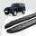 Trittbretter passend für Jeep Wrangler ab 2007-2017 (Model: SUPA, Farbe: Schwarz) ABE