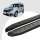 Trittbretter passend für Fiat Doblo ab 11/2009 (Model: NEWS, Farbe: Schwarz) mit ABE