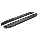 Trittbretter passend f&uuml;r Dacia Stepway ab 10/2012 (Model: NEWS, Farbe: Schwarz) mit ABE