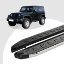 Trittbretter passend für Jeep Wrangler ab 2007-2017...