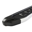 Trittbretter passend f&uuml;r Hyundai Tucson 2020 (Model: NEWS, Farbe: Silber)