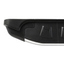 Trittbretter passend f&uuml;r Hyundai Tucson 2020 (Model: NEWS, Farbe: Silber)