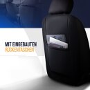 Sitzbez&uuml;ge passend f&uuml;r f&uuml;r Seat Leon (Schwarz-Rot)