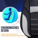 Sitzbez&uuml;ge passend f&uuml;r f&uuml;r Lexus NX (Schwarz-Grau)