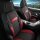 Sitzbezüge passend für für Citroen C3 (Schwarz-Rot)