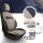 Sitzbezüge passend für für Nissan X-Taril (Beige-Schwarz)