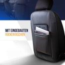 Sitzbez&uuml;ge passend f&uuml;r f&uuml;r Peugeot 3008 (Schwarz-Blau)