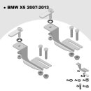 Trittbretter passend f&uuml;r BMW X5 ab 02/2006-06/2013 (Model: LINX, Farbe: Silber) mit ABE