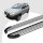 Trittbretter passend für Kia Sportage ab 09/2004-12/2010 (Model: LINX, Farbe: Silber) mit ABE