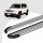 Trittbretter passend für Jeep Renegade ab 07/2014 (Model: LINX, Farbe: Silber) mit ABE