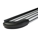 Trittbretter passend f&uuml;r Mercedes GL-Klasse ab 09/2006-06/2012 (Model: LINX, Farbe: Silber)