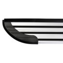 Trittbretter passend f&uuml;r Mercedes GL-Klasse ab 09/2006-06/2012 (Model: LINX, Farbe: Silber)