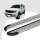 Trittbretter passend für Nissan Pathfinder ab 01/2005-12/2012 (Model: LINX, Farbe: Silber)