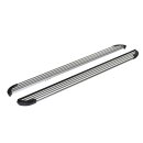 Trittbretter passend f&uuml;r VW Amarok ab 09/2010 (Model: LINX, Farbe: Silber) mit ABE