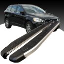 Trittbretter passend f&uuml;r Volvo XC60 ab 12/2017 (Model: DOLU, Farbe: SIlber)