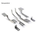 Trittbretter passend f&uuml;r Land Rover Freelander ab 02/1998-10/2006 SOMA Silber mIt ABE