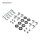Trittbretter passend für Land Rover Freelander ab 02/1998-10/2006 SOMA Silber mIt ABE