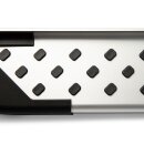 Trittbretter passend f&uuml;r Land Rover Freelander ab 02/1998-10/2006 SOMA Schwarz mIt ABE