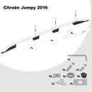 Dachreling passend f&uuml;r Citroen Jumpy L3 lang Fl&uuml;gelt&uuml;ren ab 2016 (Aluminium) mit ABE