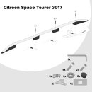 Dachreling passend f&uuml;r Citroen SpaceTourer L3 lang Fl&uuml;gelt&uuml;ren ab 2016 (Aluminium) mit ABE