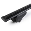 Dachtr&auml;ger passend f&uuml;r Alfa romeo 156 Kombi ab 2006-2011 offene Dachreling 115 cm Schwarz